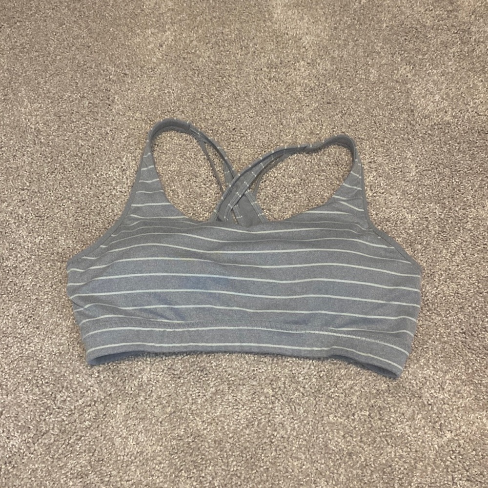 Athleta sports bra. Gray. Size medium